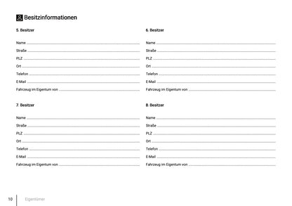 Serviceheft Volkswagen Up! 2011 - 2021