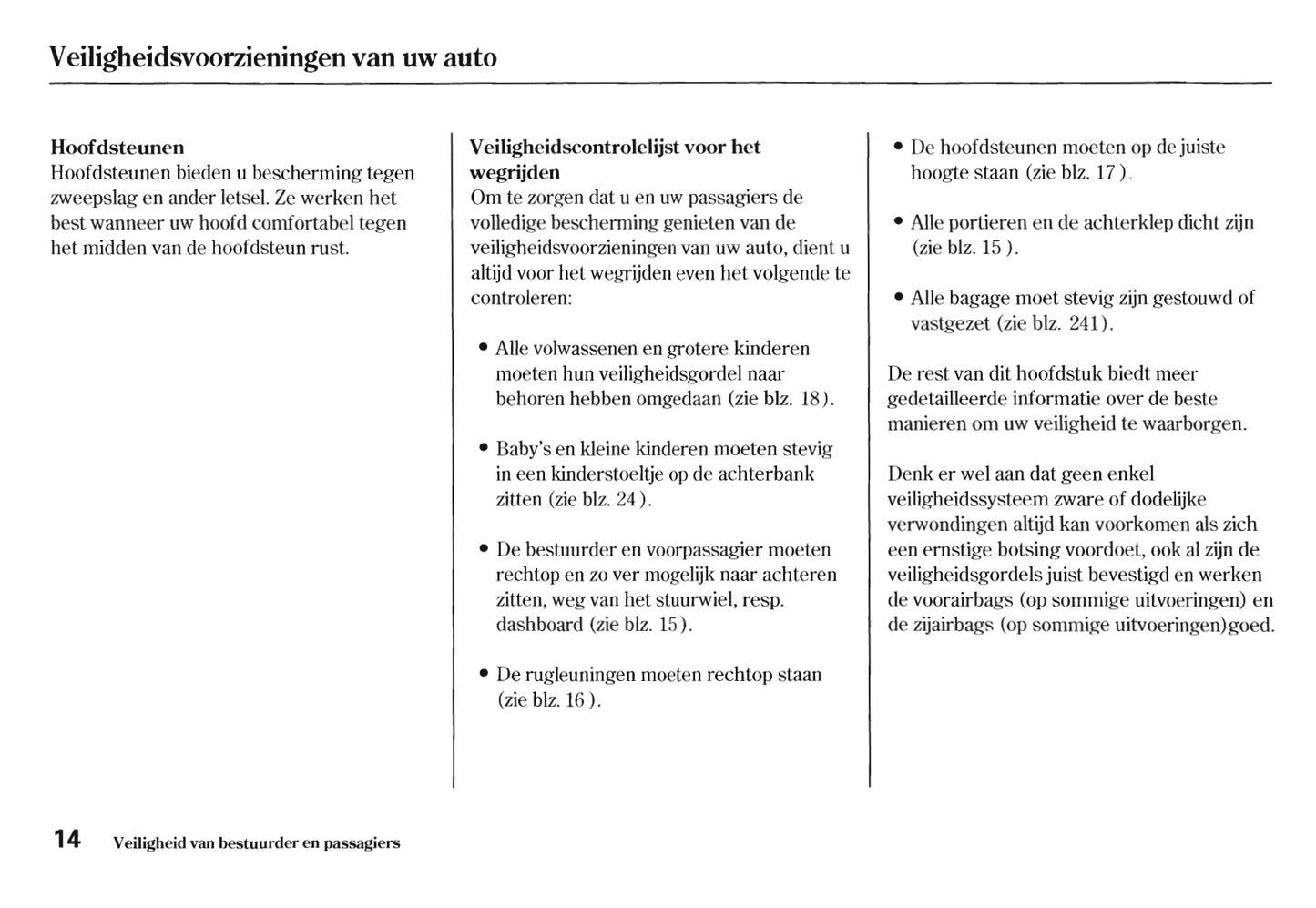 2005-2006 Honda Jazz Owner's Manual | Dutch