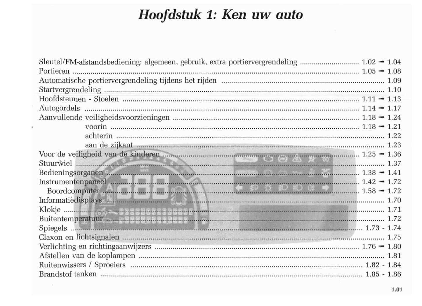 2004-2005 Renault Modus Bedienungsanleitung | Niederländisch