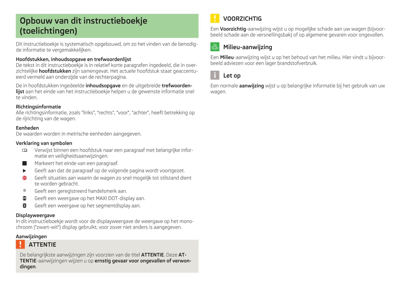 2013-2014 Skoda Octavia Gebruikershandleiding | Nederlands