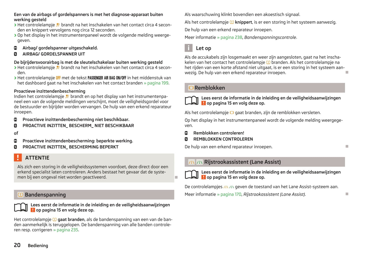 2013-2014 Skoda Octavia Gebruikershandleiding | Nederlands