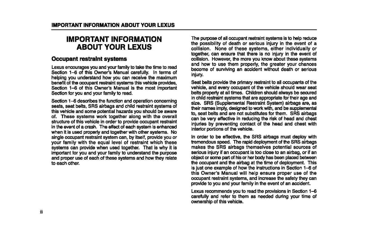 2005 Lexus GX 470 Owner's Manual | English