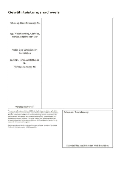 2017-2020 Audi A5/A5 Cabriolet/A5 Coupé/A5 Sportback/A5 Sportback g-tron Owner's Manual | German