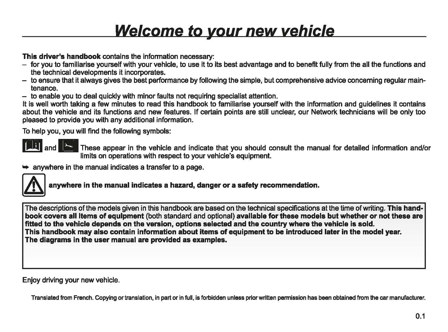 2021-2022 Renault Clio Owner's Manual | English