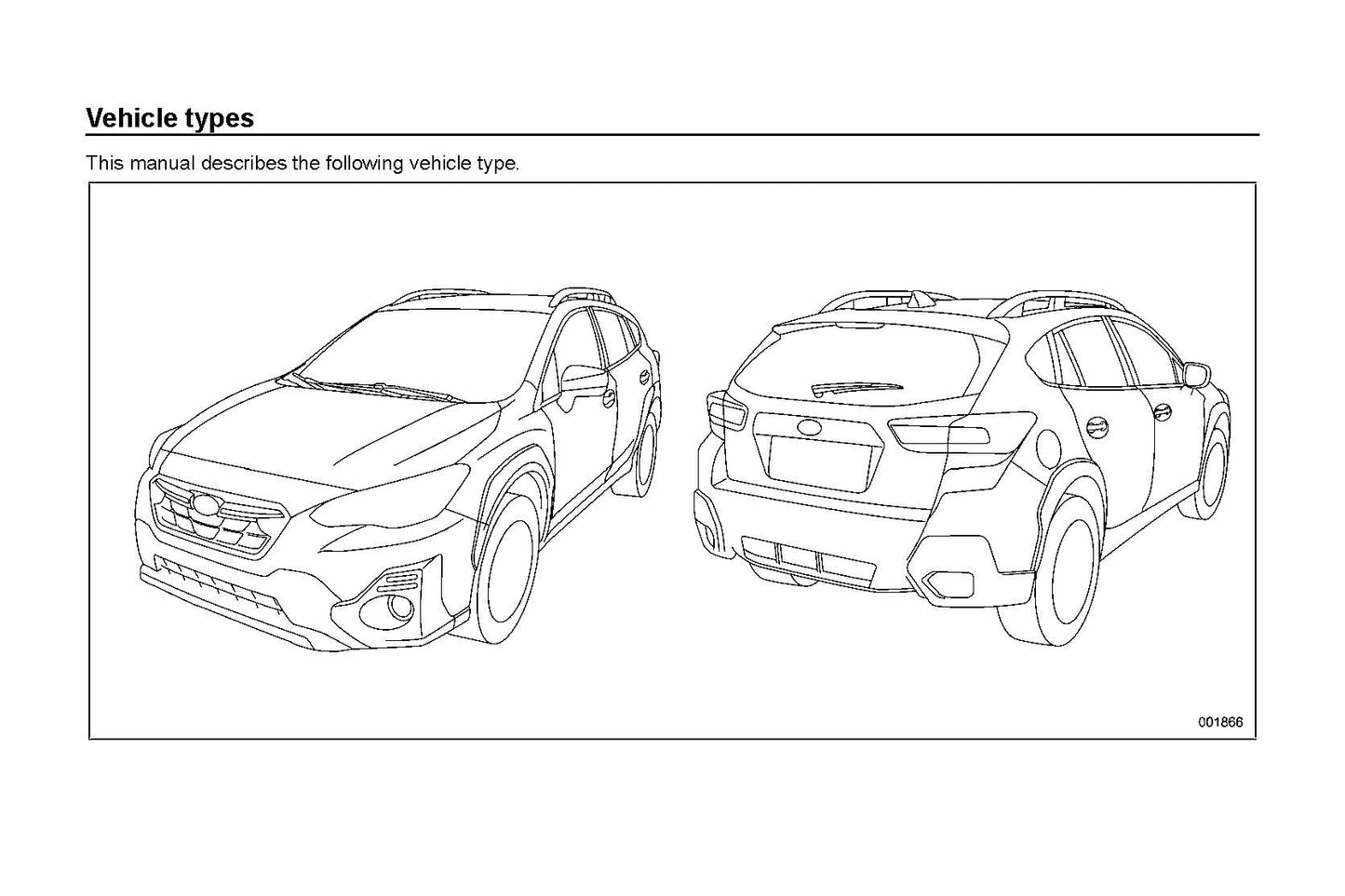 2022 Subaru Crosstrek Gebruikershandleiding | Engels