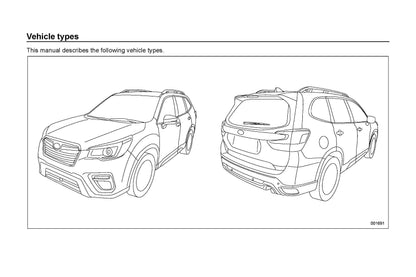 2020 Subaru Forester Gebruikershandleiding | Engels