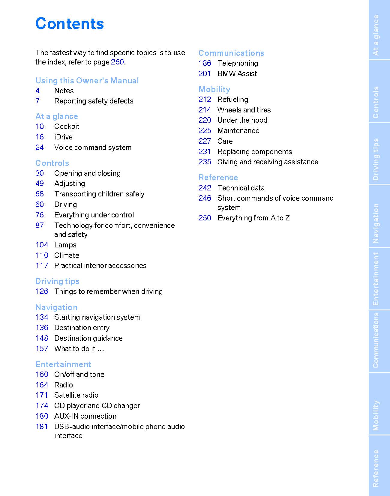 2009 BMW 6 Series Coupé/6 Series Cabriolet Owner's Manual | English