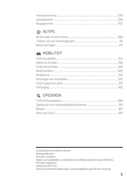 2022-2023 BMW i4 Gran Coupé Owner's Manual | Dutch