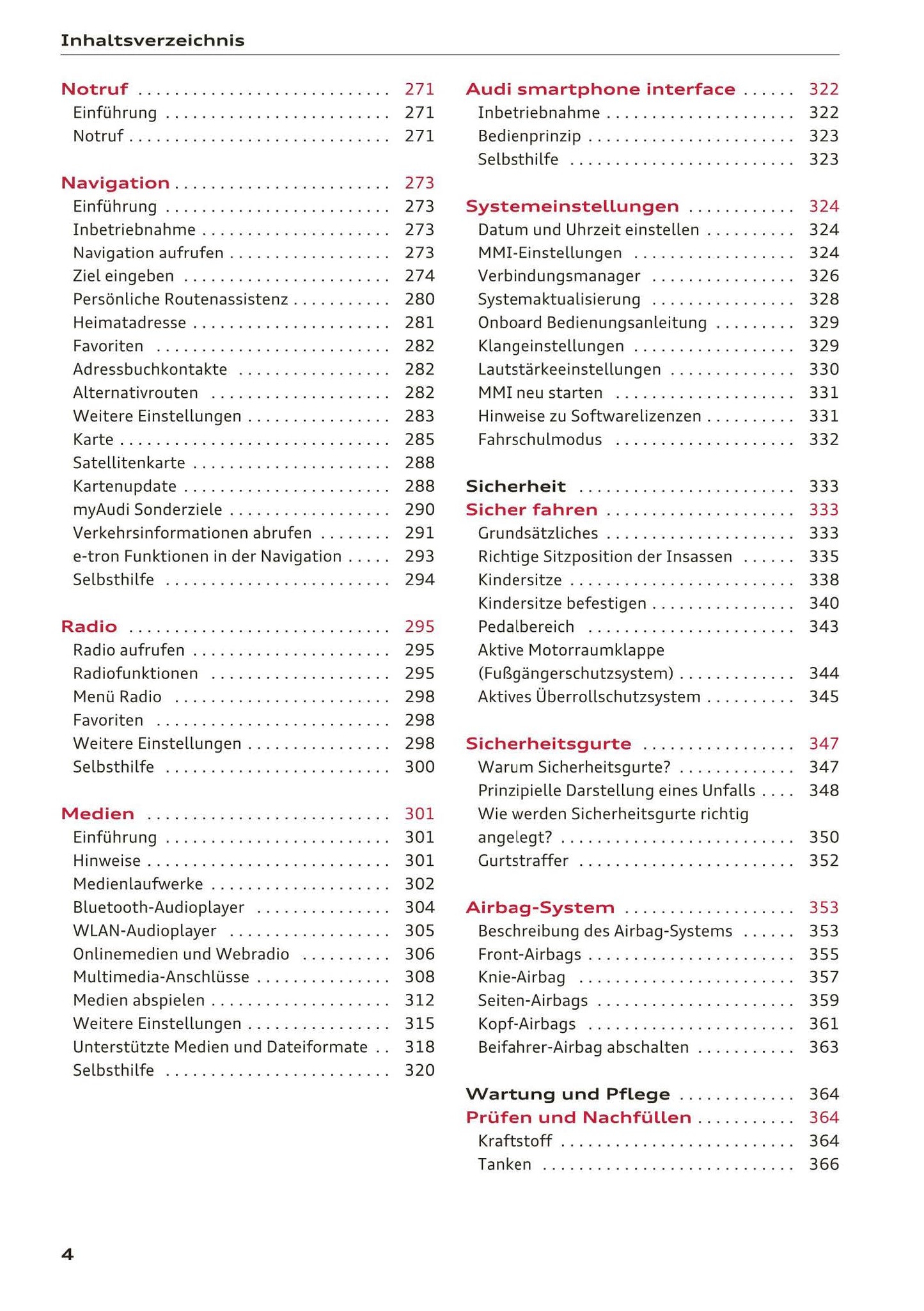 2017-2018 Audi A3 Gebruikershandleiding | Duits