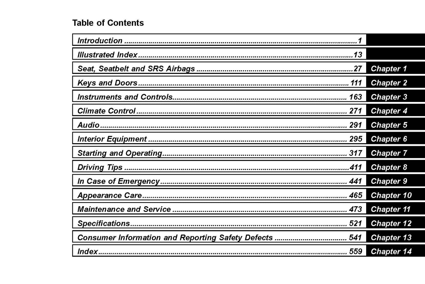 2020 Subaru Legacy/Outback Owner's Manual | English