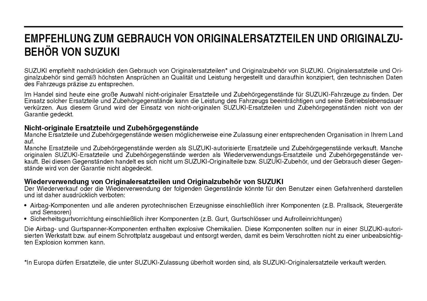2013-2014 Suzuki Grand Vitara Bedienungsanleitung | Deutsch