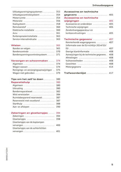 2018-2019 Audi A4 Gebruikershandleiding | Nederlands