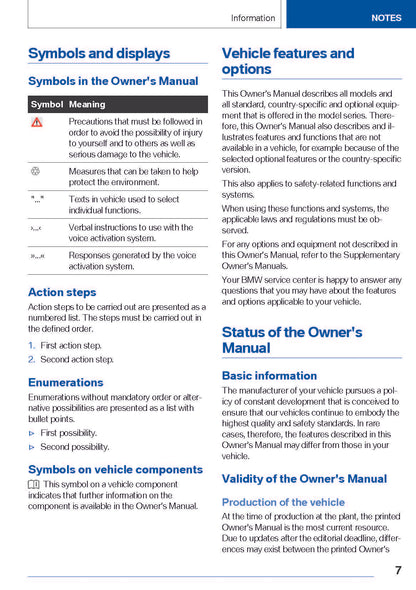 2021 BMW X3 M Owner's Manual | English