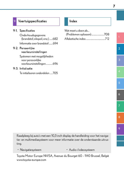 2018-2019 Lexus IS 300h Owner's Manual | Dutch