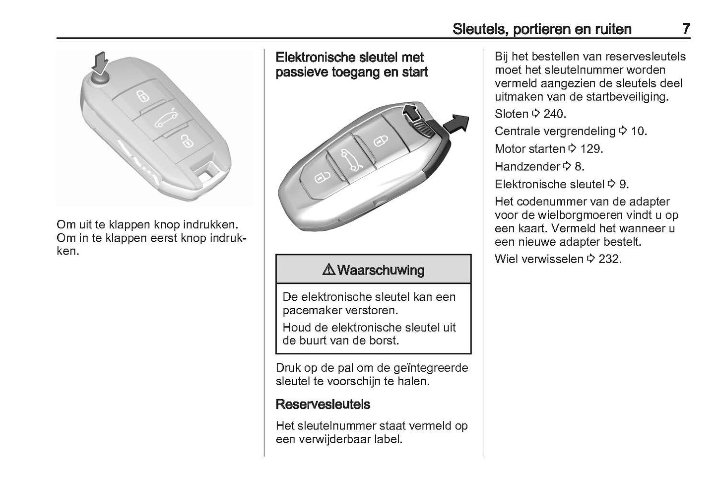 2022 Opel Astra Owner's Manual | Dutch