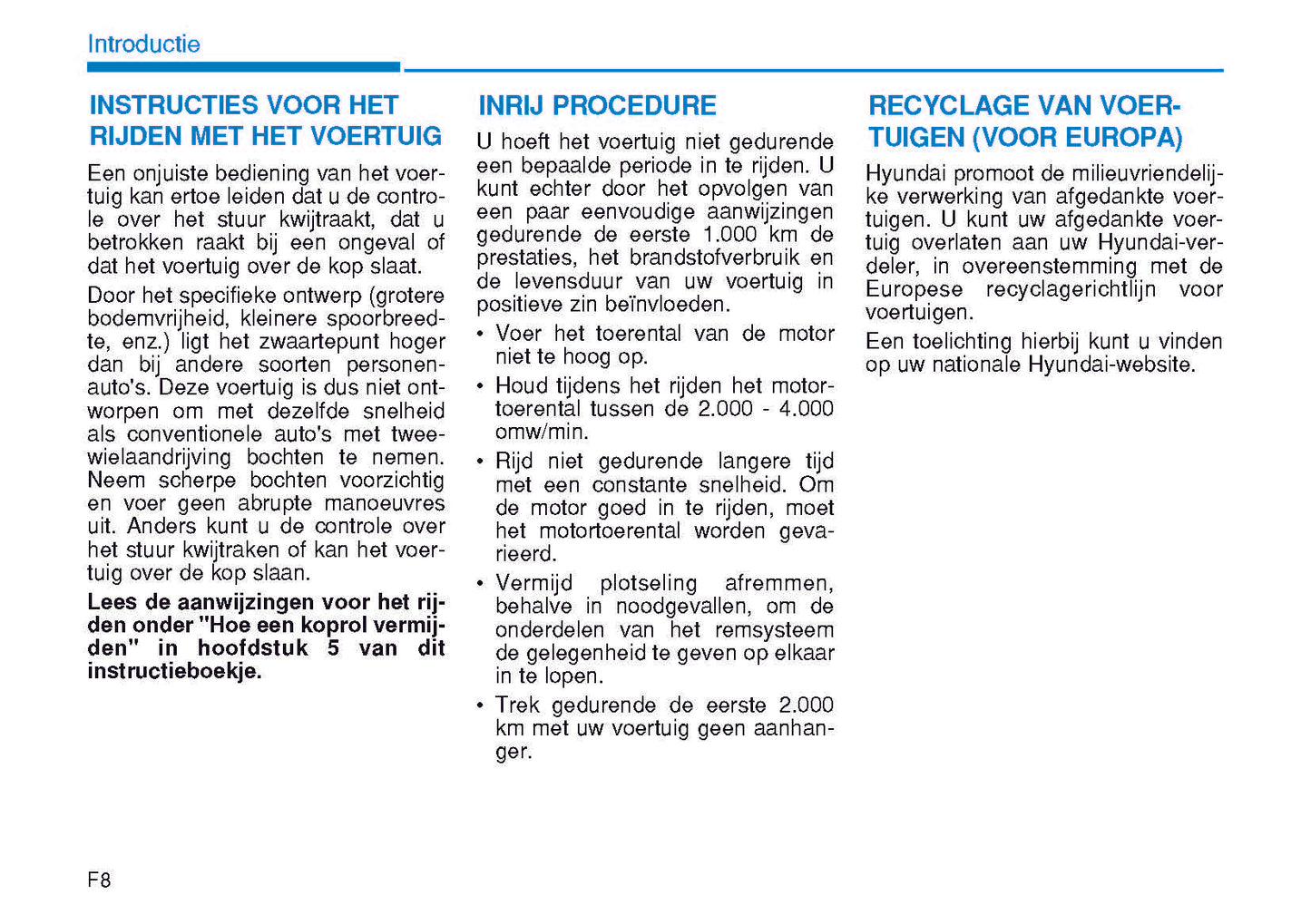 2014-2023 Hyundai h350 Manuel du propriétaire | Néerlandais