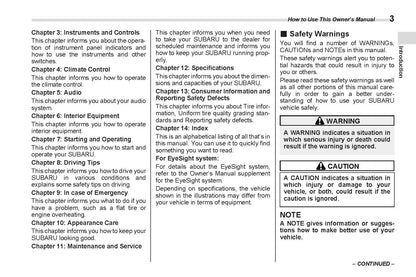 2022 Subaru BRZ Owner's Manual | English