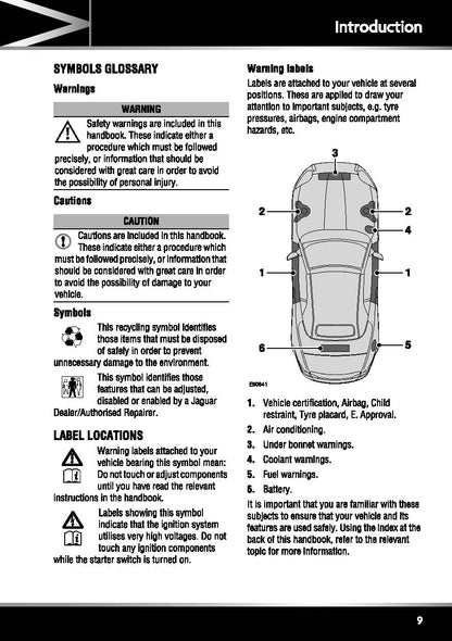 2012 Jaguar XK Owner's Manual | English