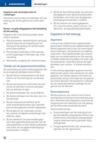 2022-2023 BMW i4 Gran Coupé Owner's Manual | Dutch