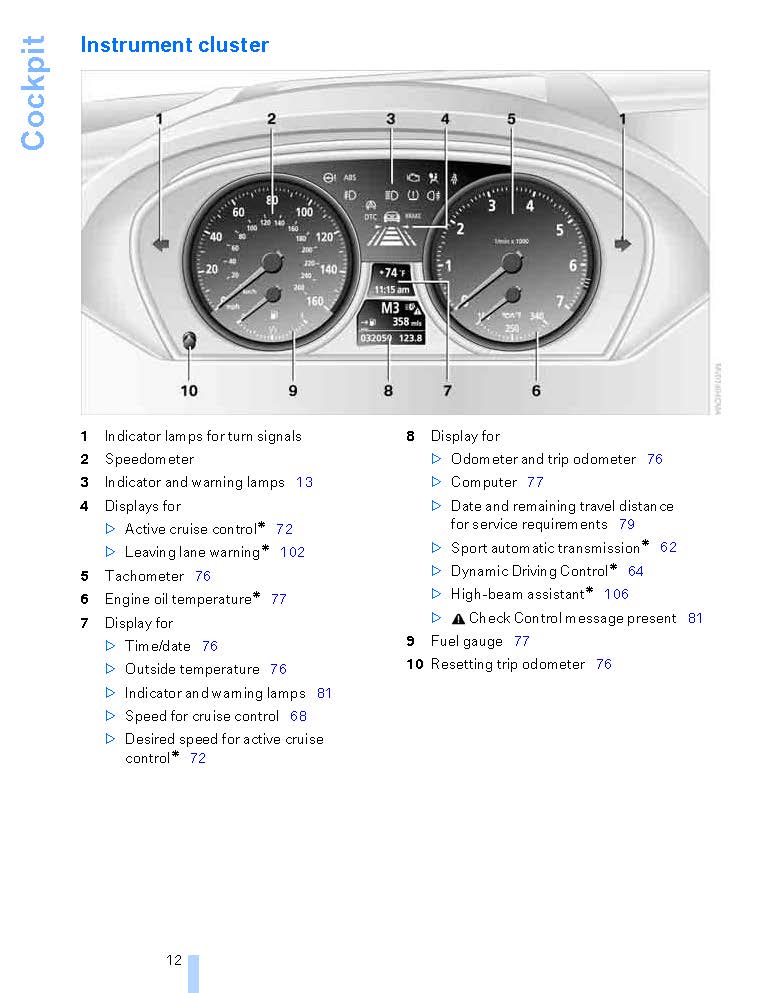 2009 BMW 6 Series Coupé/6 Series Cabriolet Owner's Manual | English