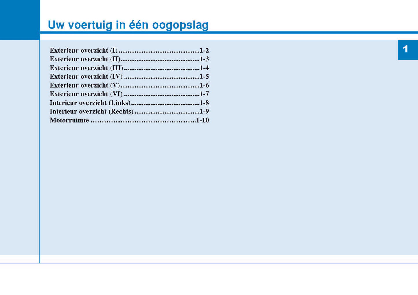 2015-2016 Hyundai H350 Owner's Manual | Dutch