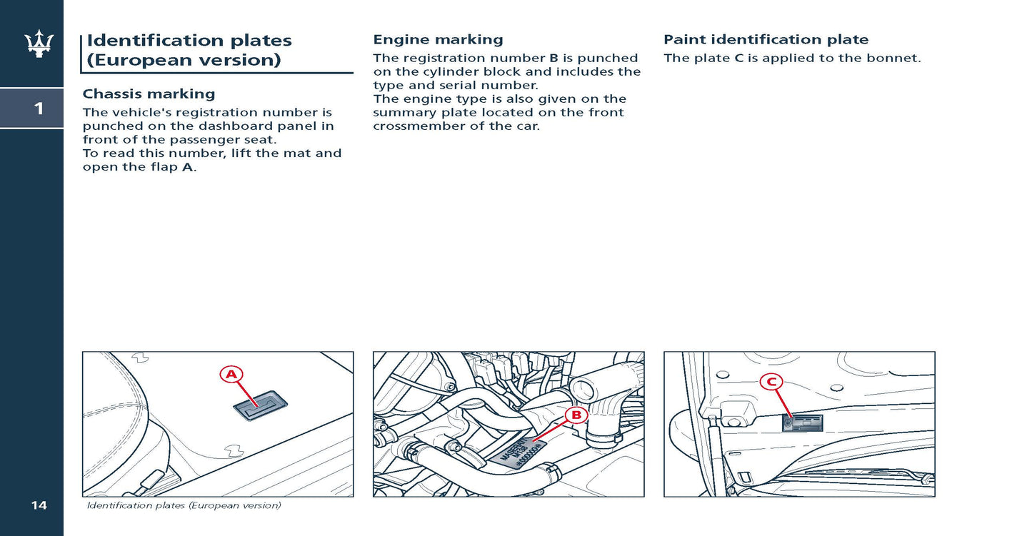 2004 Maserati Spyder Owner's Manual | English