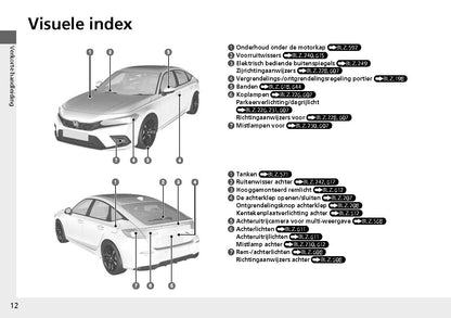 2022-2023 Honda Civic Gebruikershandleiding | Nederlands