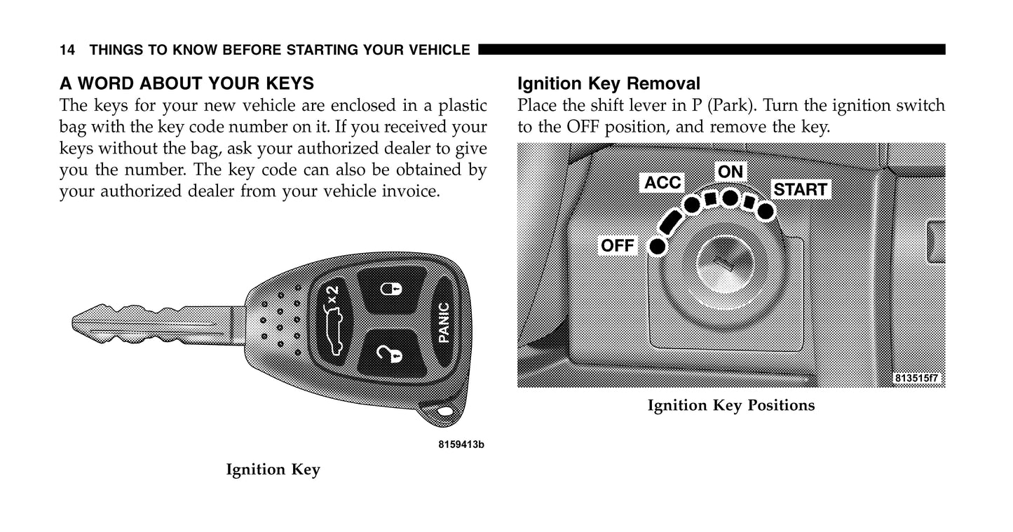 2007 Jeep Grand Cherokee SRT8 Owner's Manual | English