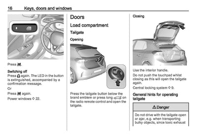 2020-2021 Vauxhall Corsa Gebruikershandleiding | Engels