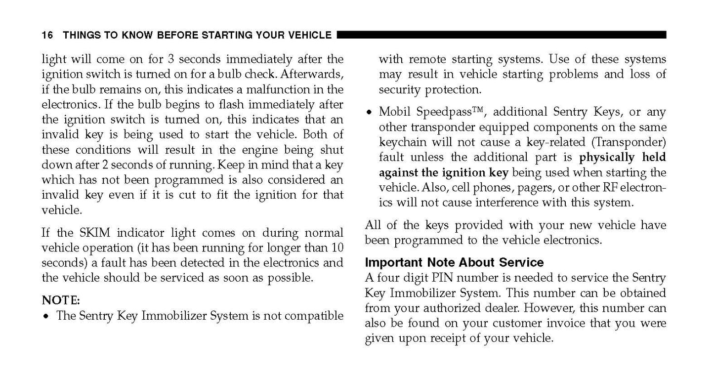 2007 Jeep Grand Cherokee SRT8 Owner's Manual | English