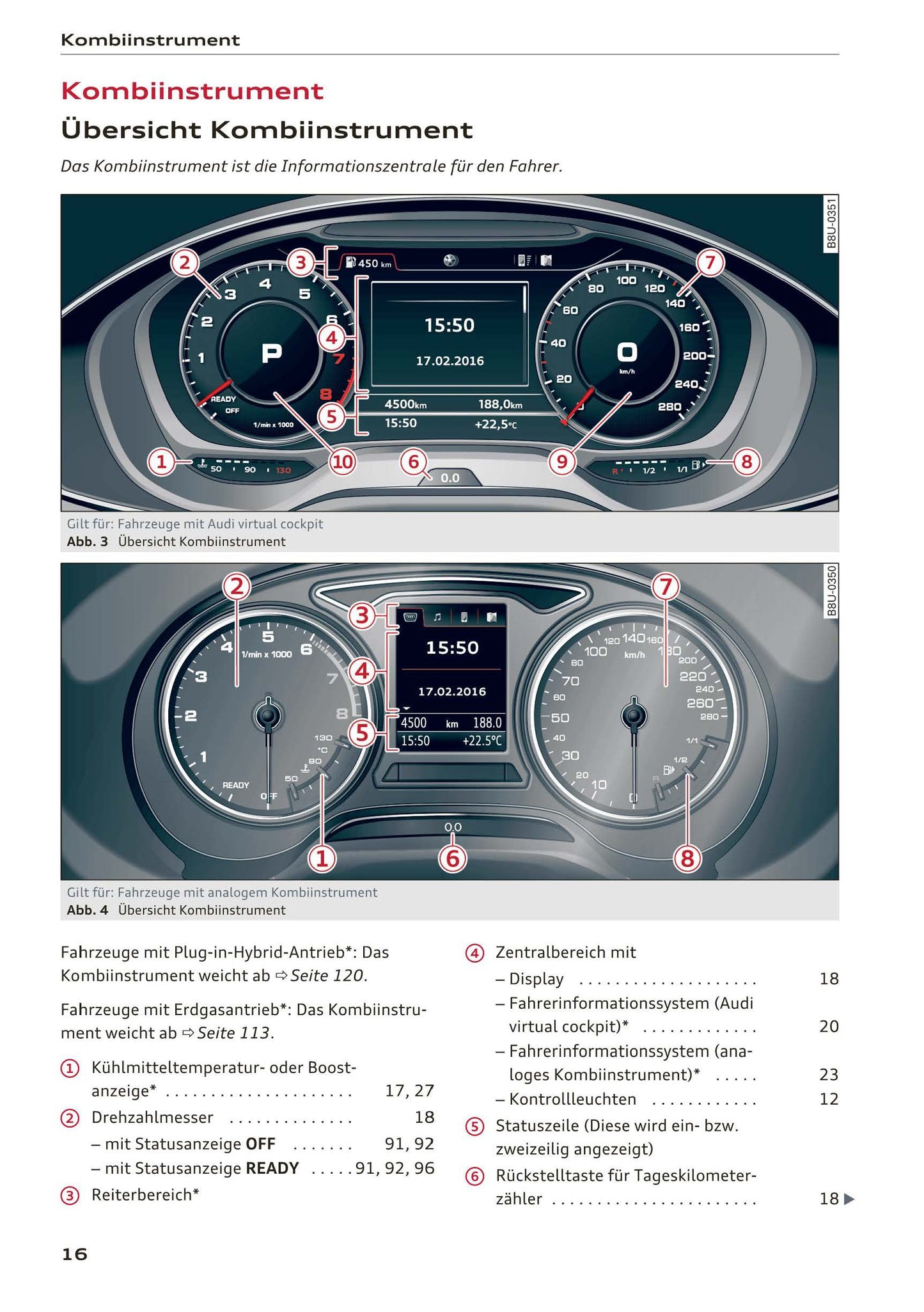 2017-2018 Audi A3 Gebruikershandleiding | Duits