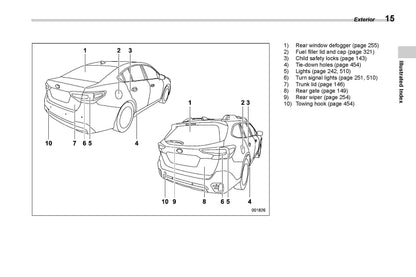 2020 Subaru Legacy/Outback Bedienungsanleitung | Englisch