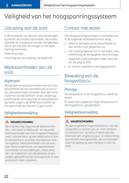 2022-2023 BMW i4 Gran Coupé Owner's Manual | Dutch