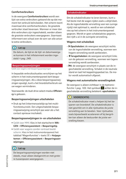 2018-2023 Audi Q3/Q3 Sportback/RS Q3/RS Q3 Sportback Owner's Manual | Dutch