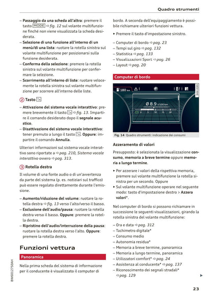 2017-2020 Audi A5 Manuel du propriétaire | Italien