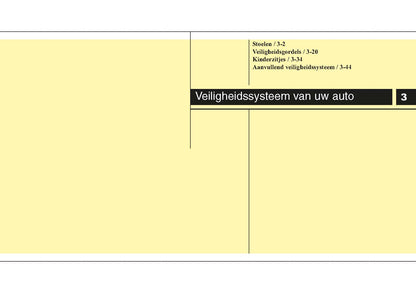 2009-2010 Hyundai ix55 Gebruikershandleiding | Nederlands