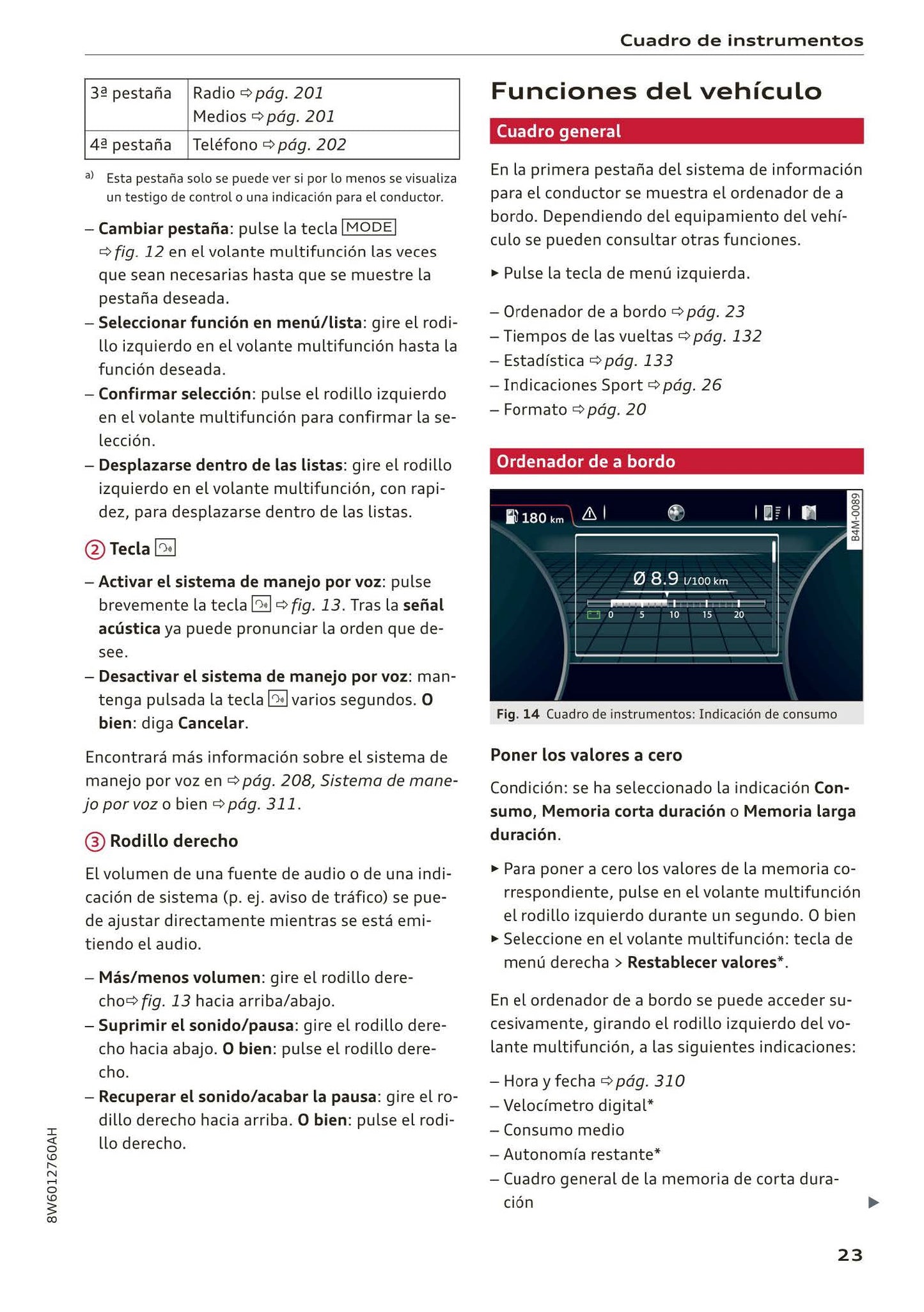 2017-2020 Audi A5 Manuel du propriétaire | Espagnol