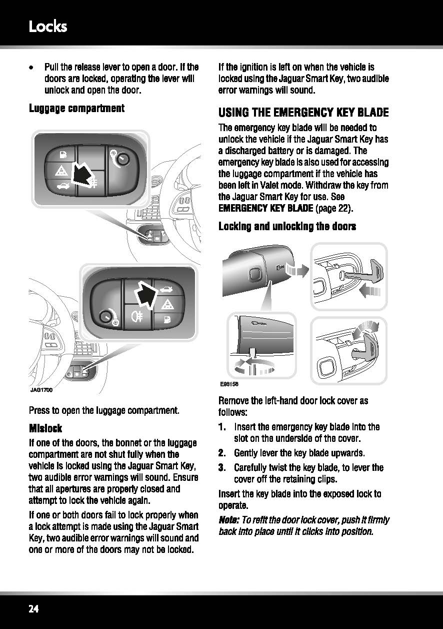 2012 Jaguar XK Owner's Manual | English