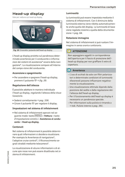 2015-2019 Audi A4 Manuel du propriétaire | Italien