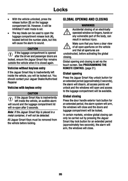 2009 Jaguar XK Owner's Manual | English