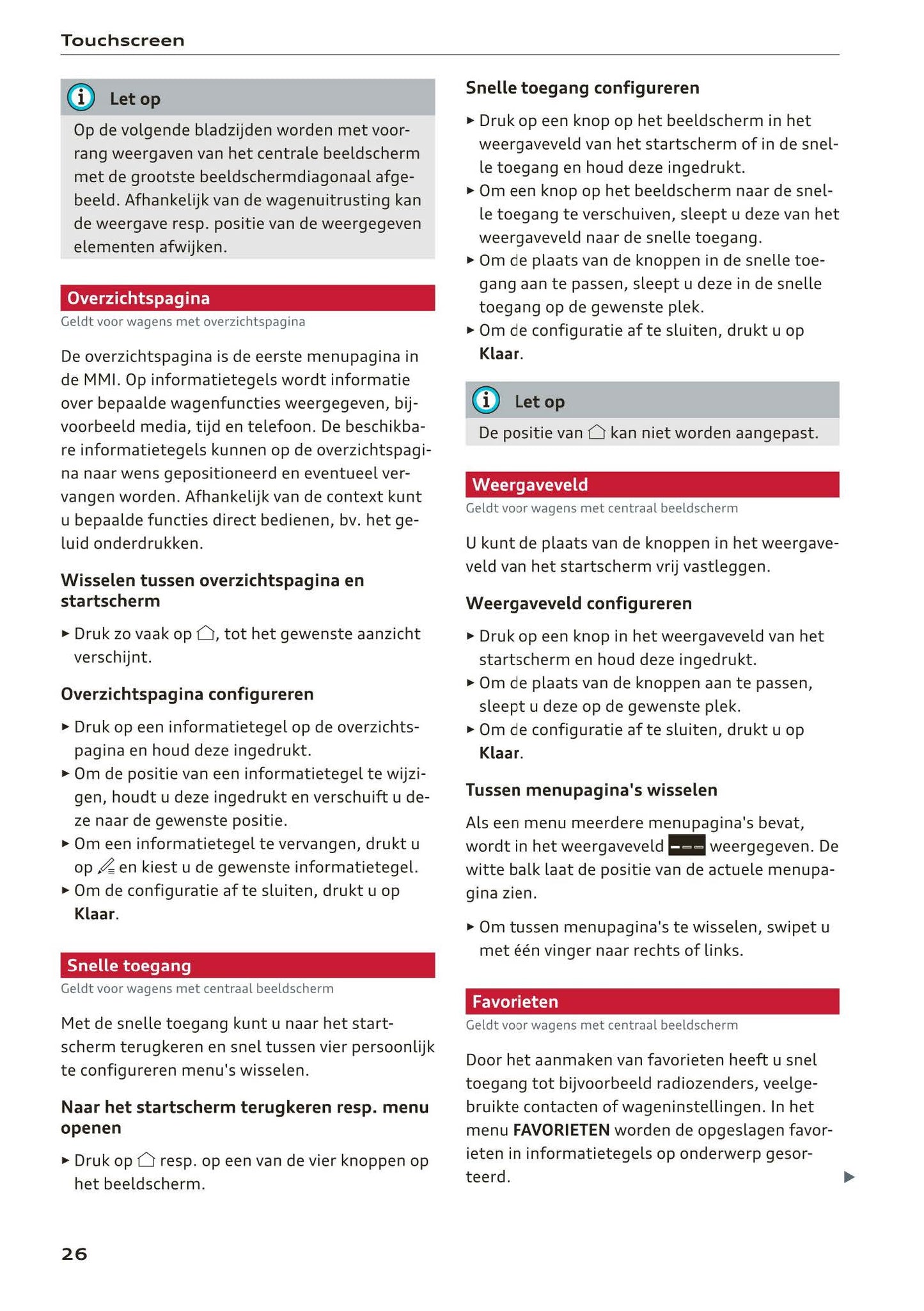 2018-2023 Audi Q3 Gebruikershandleiding | Nederlands