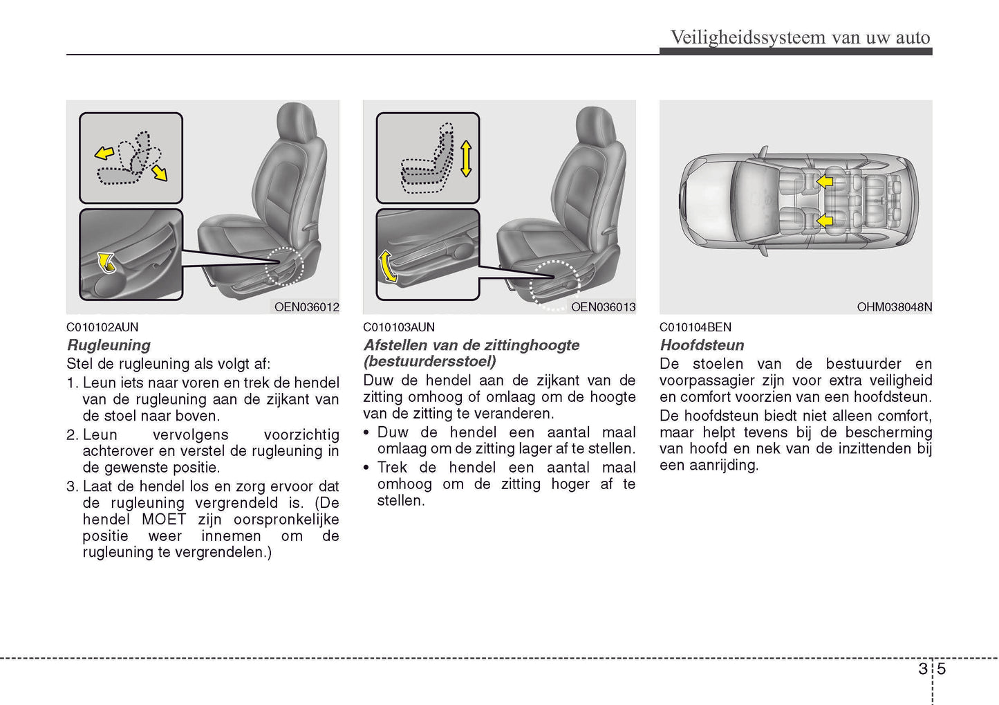 2006-2013 Hyundai ix55 Manuel du propriétaire | Néerlandais