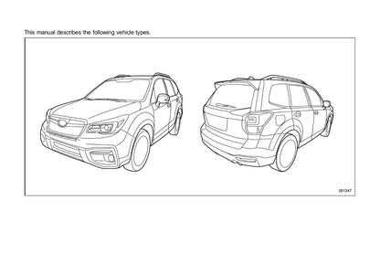 2017 Subaru Forester Gebruikershandleiding | Engels