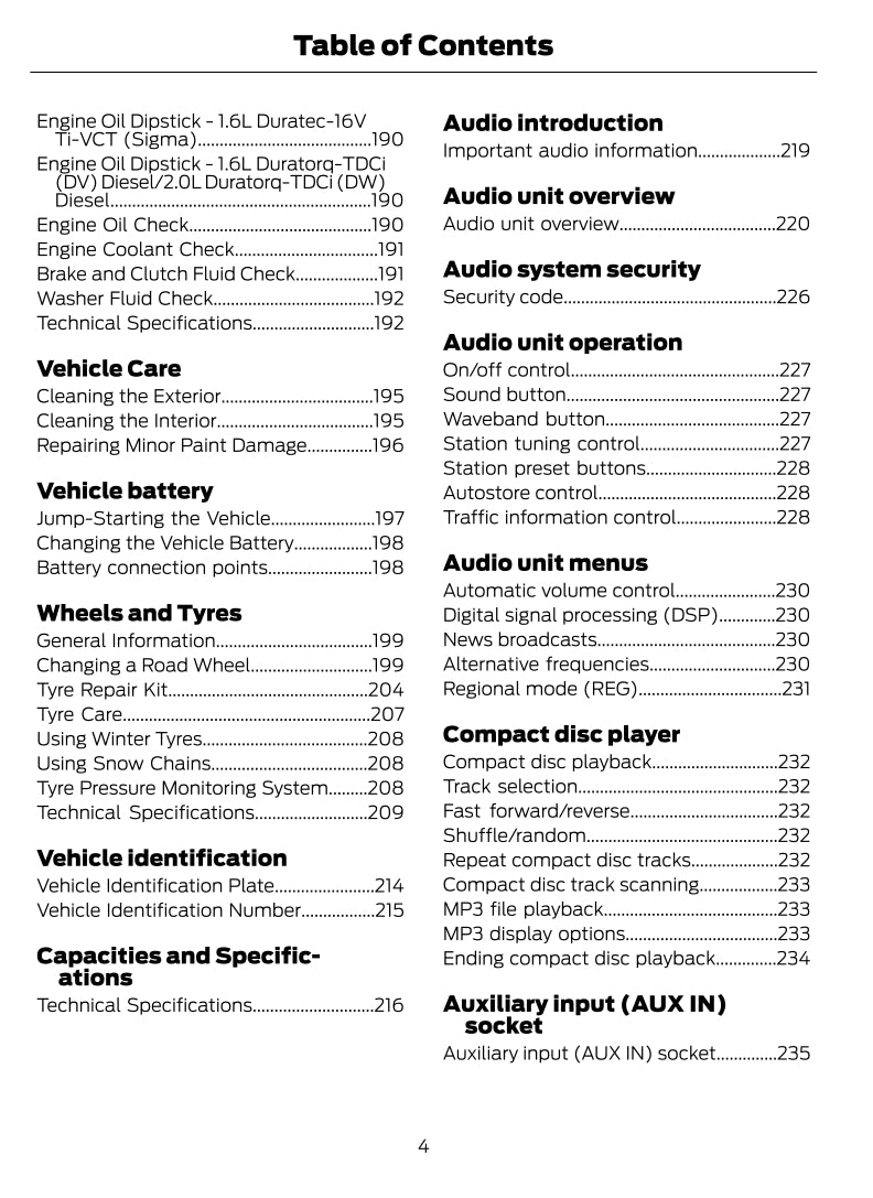 2011-2012 Ford C-Max / Grand C-Max Gebruikershandleiding | Engels