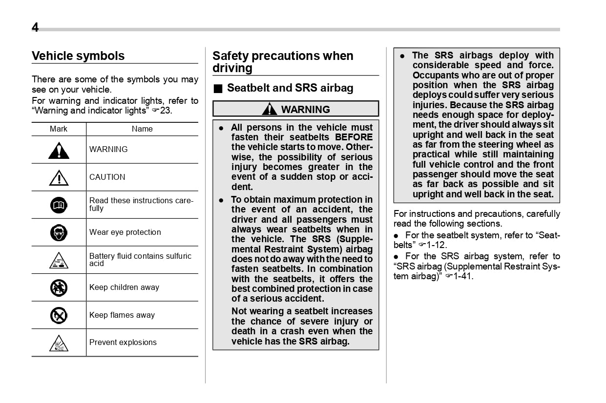 2019 Subaru Impreza Owner's Manual | English