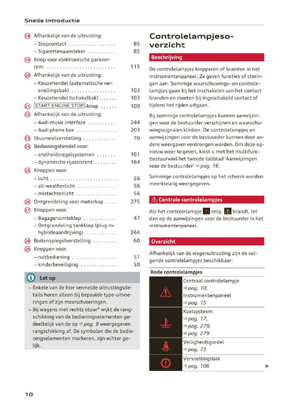 2020-2023 Audi A3 Owner's Manual | Dutch