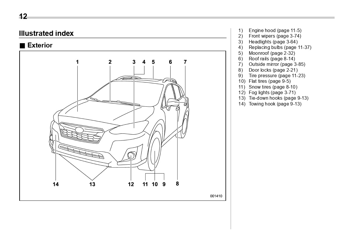 2019 Subaru Crosstrek Owner's Manual | English