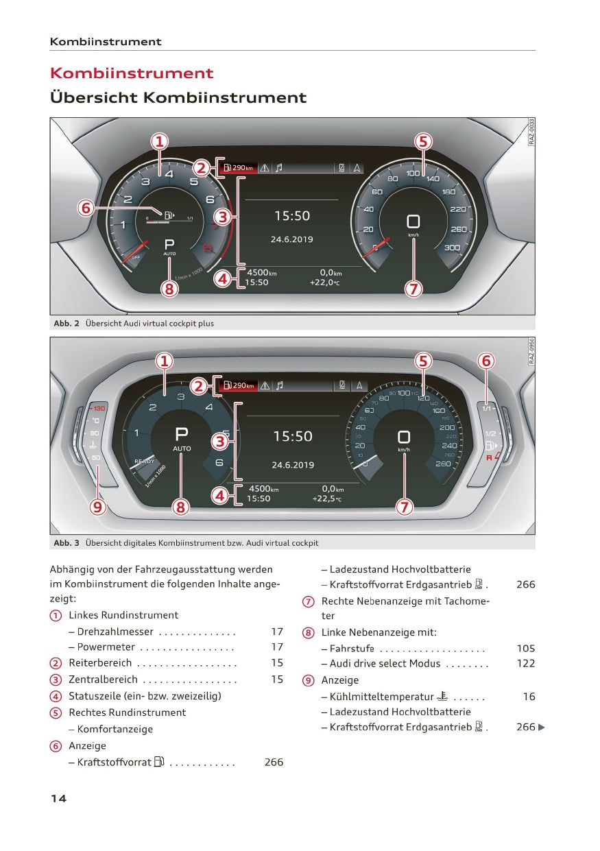 2020-2023 Audi A3 Bedienungsanleitung | Deutsch