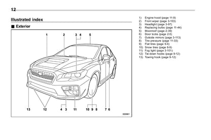 2017 Subaru WRX Gebruikershandleiding | Engels