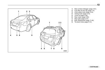 2017 Subaru Legacy/Outback Owner's Manual | English